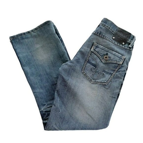 Ring of Fire Men's Sz 30 x 30 Boot Cut Waverly DR Denim Jeans - Picture 1 of 12